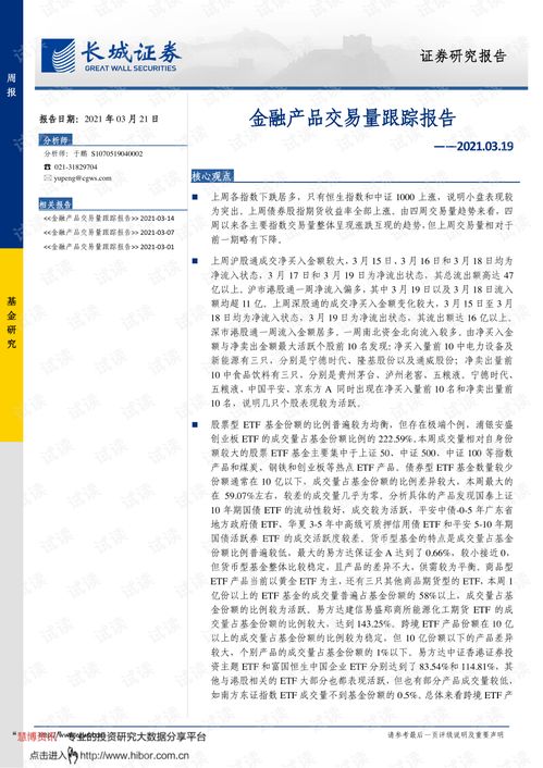 20210321 長城證券 基金研究周報 金融產品交易量跟蹤報告.pdf文檔類 電子政務文檔類資源 csdn下載